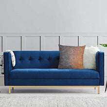 Load image into Gallery viewer, Velvet Copper & Grey Cushion Cover