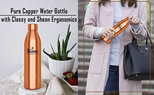 Load image into Gallery viewer, Copper Water Bottle | Mr Butler | 100% Copper
