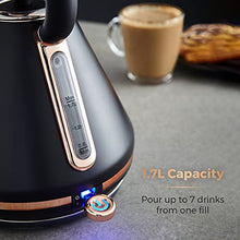 Load image into Gallery viewer, Black & Copper/ Rose- Gold Kettle By Tower