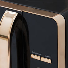 Load image into Gallery viewer, Black & Copper Microwave | Tower