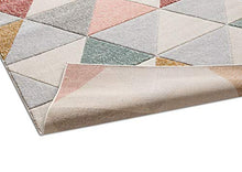 Load image into Gallery viewer, Geometric Style Rug | Copper Coloured