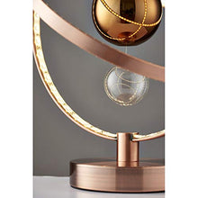 Load image into Gallery viewer, Copper Circular Table Lamp