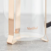 Load image into Gallery viewer, VonShef Copper Coffee Maker