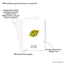 Load image into Gallery viewer, Lemon Loco | Copper Wedding Anniversary Card