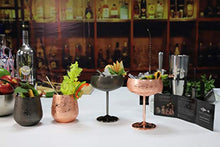 Load image into Gallery viewer, Copper Stemless Wine Glasses | Tumblers | Set Of 4