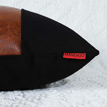 Load image into Gallery viewer, Mandioo Copper & Black Cushion Covers