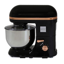 Load image into Gallery viewer, Charles Bentley Black & Copper 6 Speed Food Mixer
