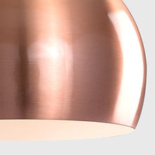 Load image into Gallery viewer, Brushed Copper Effect Ceiling Lamp Shade