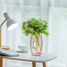 Load image into Gallery viewer, Beautiful Copper Geometric Vase