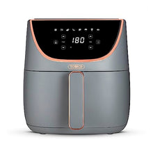 Load image into Gallery viewer, Tower | Vortx Air Fryer With Digital Control Panel | 1700W | 6L | Grey & Copper | T17127GRY
