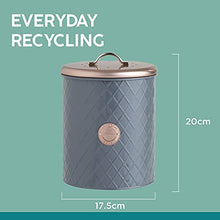 Load image into Gallery viewer, Grey & Copper Compost Caddy | Typhoon