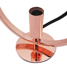 Load image into Gallery viewer, Round Copper Table Lamp