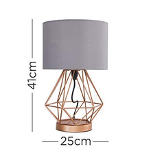 Load image into Gallery viewer, Copper Table Lamp