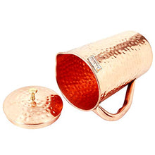 Load image into Gallery viewer, Hammered Copper Water Jug