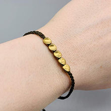 Load image into Gallery viewer, Unisex Green Copper Tibetan Buddhists Lucky Bracelet