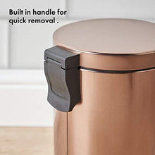 Load image into Gallery viewer, Copper/ Rose-Gold Pedal Bin | 5 Litres