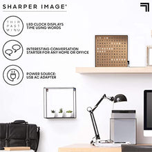 Load image into Gallery viewer, Sharper Image Copper Wall Clock