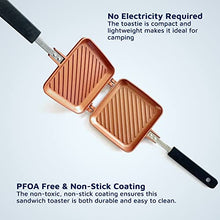 Load image into Gallery viewer, Non Stick Sandwich Maker | Copper