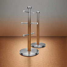 Load image into Gallery viewer, Ombre Effect Copper Kitchen Roll Holder & Mug Tree