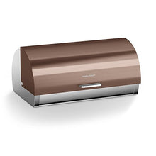 Load image into Gallery viewer, Morphy Richards | Copper Bread Bin | Accents Roll Top | Stainless Steel | 23 x 38.5 x 18.5cm