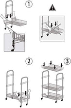 Load image into Gallery viewer, Copper Kitchen/ Bathroom Trolley