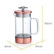 Load image into Gallery viewer, Rose Gold Copper Cafetiere
