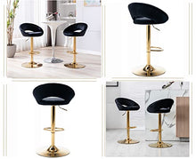 Load image into Gallery viewer, Swivel Bar Stools | Copper & Black