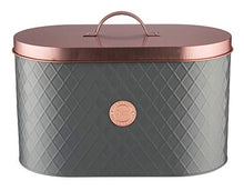 Load image into Gallery viewer, Grey & Copper Bread Bin | Henrik Collection | Typhoon