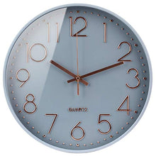Load image into Gallery viewer, Grey & Copper Wall Clock
