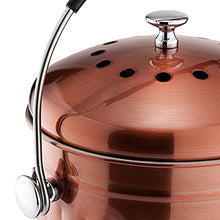 Load image into Gallery viewer, Non Odour Copper Compost Bin | Food Caddy