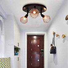 Load image into Gallery viewer, Industrial Vintage Retro Ceiling Light | Copper