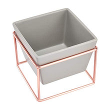 Load image into Gallery viewer, Copper Geometric Planter | 2 Pack