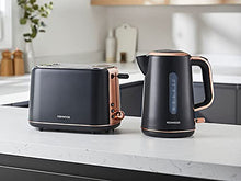 Load image into Gallery viewer, Kenwood | Dark Grey & Copper Toaster | 2 Slices