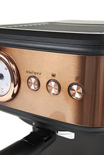 Load image into Gallery viewer, Copper & Black Espresso Machine | Haden