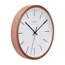 Load image into Gallery viewer, Contemporary Copper Wall Clock