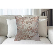 Load image into Gallery viewer, Copper Cushion Cover With Marble Pattern | Linen