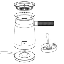 Load image into Gallery viewer, Copper Hot Chocolate Machine