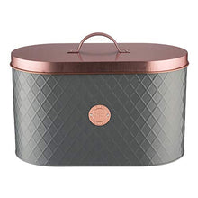 Load image into Gallery viewer, Copper & Grey Typhoon Bread Bin