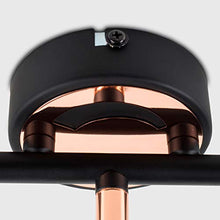 Load image into Gallery viewer, Black & Copper Ceiling Track
