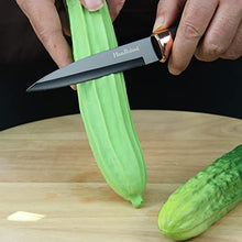 Load image into Gallery viewer, Professional Kitchen Knives | Copper & Black