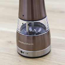 Load image into Gallery viewer, Morphy Richards Copper Salt & Pepper Grinder Mills