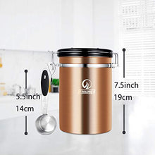 Load image into Gallery viewer, Copper Coffee Storage Jar | Cannister