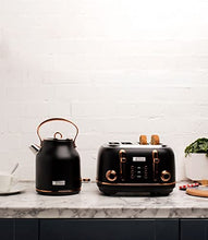 Load image into Gallery viewer, Haden Heritage | Black & Copper 4 Slice Toaster