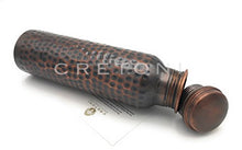 Load image into Gallery viewer, Pure Copper Water Bottle | Antique Finish
