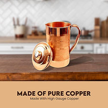 Load image into Gallery viewer, Pure Copper Water Jug | Pitcher