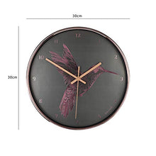 Load image into Gallery viewer, Copper Wall Clock | Striking Hummingbird Design
