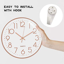 Load image into Gallery viewer, Easy To Install Copper Wall Clock