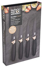 Load image into Gallery viewer, Taylors Eye Witness | Set Of 4 Steak Knives | Copper & Black