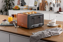 Load image into Gallery viewer, Bosch | DesignLine Plus | Stainless Steel 4 Slot Toaster | Copper | (TAT4P449GB)