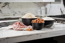 Load image into Gallery viewer, Black & Copper Set Of 3 Mixing Bowls